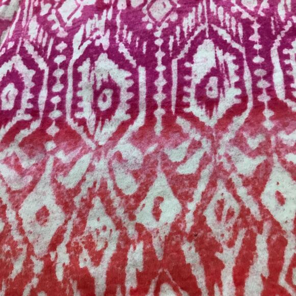 Lauren Ralph Lauren XL cotton short sleeve bright tassel tie scoop neck top - Picture 6 of 8